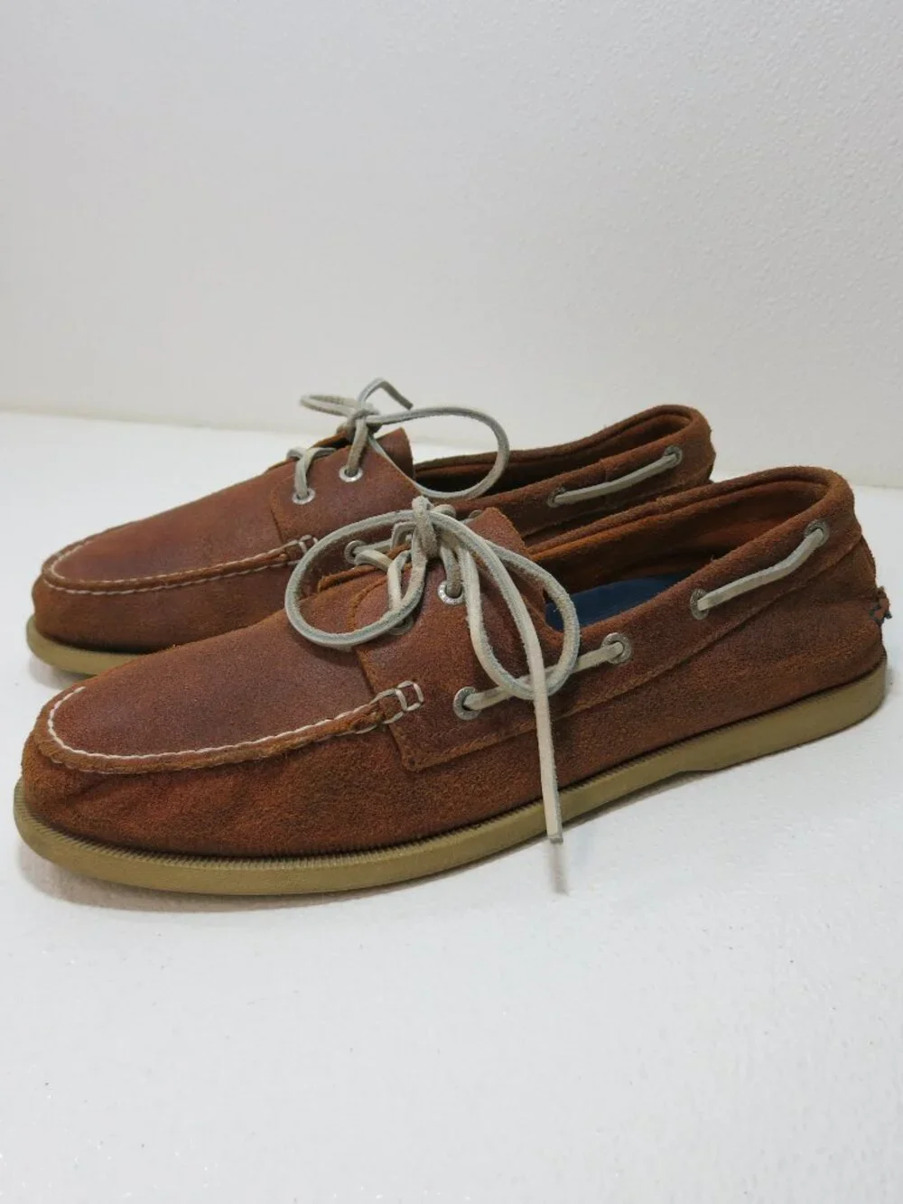 G. H. Bass & Co. Leather Men Nautical Casual Deck Boat Shoes Footwear Sz 11 M